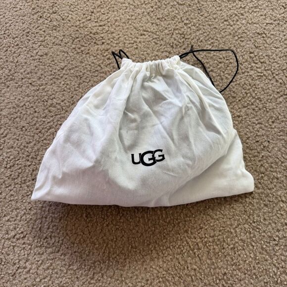 NWT UGG Janey II Green Sherpa Crossbody Bag - Picture 8 of 8